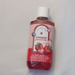 4/$40 New "Strawberry Pound Cake" Body Wash - 295 mL Bottle